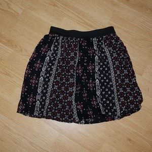 Aztec patterned skirt